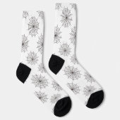 Halloween, Spider Web, Trick oder Treat, Boo Socken (Rechts)