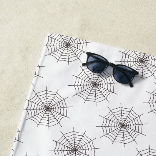 Halloween, Spider Web, Trick oder Treat, Boo Strandtuch (Beispiel)