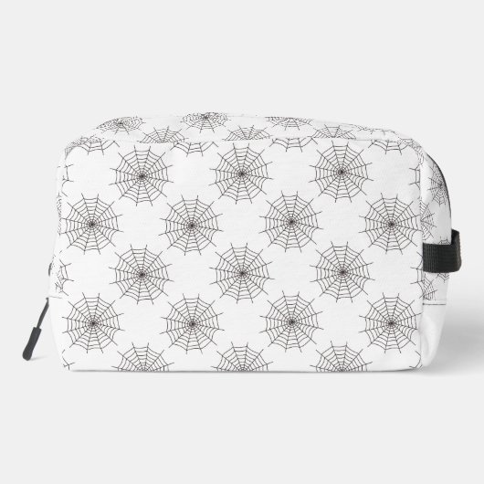 Halloween, Spider Web, Trick oder Treat, Boo Waschbeutel (Rückseite)