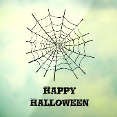 Halloween Spider Web und Eyeballs Fensteraufkleber (Blatt 3)