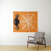 Halloween Spider Web Wandteppich (Beispiel (Horizontal))