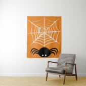 Halloween Spider Web Wandteppich (Beispiel)