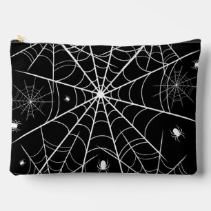 Halloween Spider Web Zubehörtasche
