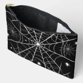 Halloween Spider Web Zubehörtasche (Offen)