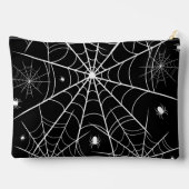 Halloween Spider Web Zubehörtasche (Rückseite)