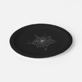 Halloween Spider Webkostüm Witziges Halloween-Part Pappteller (Schrägansicht)