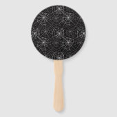 Halloween Spider Webmuster | Handfächer (Rückseite)