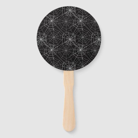 Halloween Spider Webmuster | Handfächer (Vorderseite)