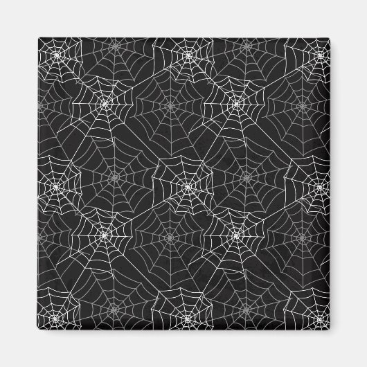 Halloween Spider Webmuster | Magnet (Vorne)