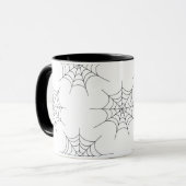 Halloween Spider Webmuster-Tasse Tasse (Vorderseite Links)