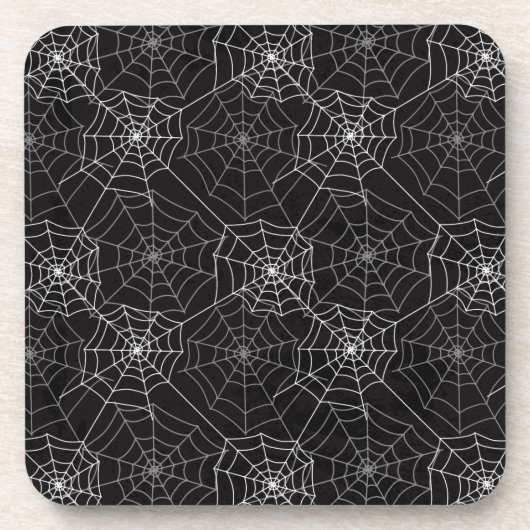 Halloween Spider Webmuster | Untersetzer (Vorderseite)