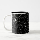 Halloween Spider Webs Coffee Tasse (Links)