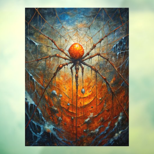 Halloween Spider Window Fensteraufkleber (Blatt 3)