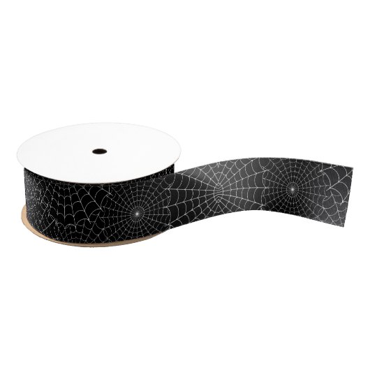 Halloween Spidernetze Ripsband (Spule)