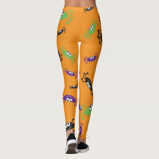 Halloween Spiders (2) Leggings (Rückseite)