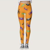 Halloween Spiders (2) Leggings (Vorderseite)