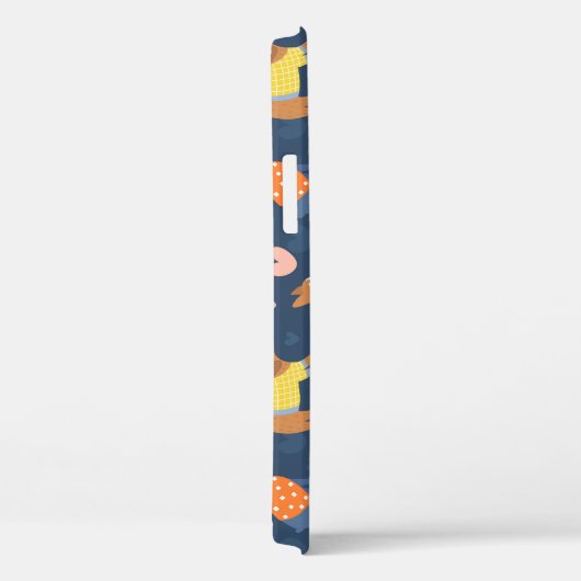 Halloween Spiders Web: Nahtloses Muster Case-Mate iPhone Hülle (Rückseite / Rechts)