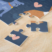Halloween Spiders Web: Nahtloses Muster Puzzle (Seite)