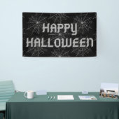 Halloween Spiderweb Banner (Messeveranstaltung)