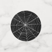 Halloween Spiderweb Konfetti (Klein Vorderseite)