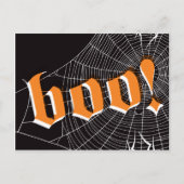 Halloween SpiderWeb Postcard Postkarte (Vorderseite)