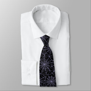 Halloween SpiderwebNecktie Krawatte