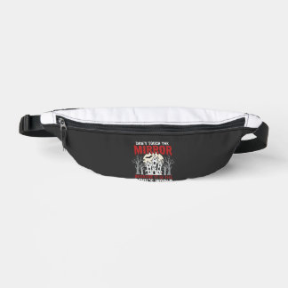 Halloween Spiegel Teufel Welt Grafik Bauchtasche