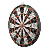 Halloween-Spiele - Halloween-Party-Spiel-Tätigkeit Dartscheibe (Vorderseite rechts)