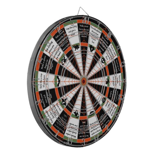 Halloween-Spiele - Halloween-Party-Spiel-Tätigkeit Dartscheibe (Vorderseite Links)