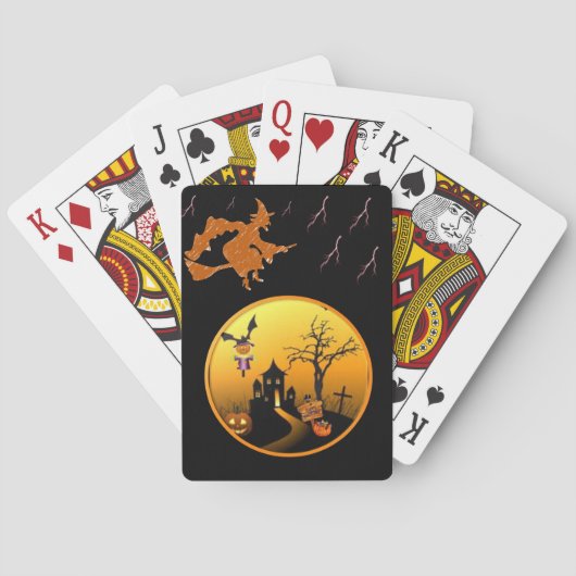 Halloween Spielkarten-Deck Spielkarten (Rückseite)