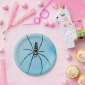 Halloween-Spinne Pappteller (Party)