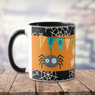 Halloween-Spinne Tasse