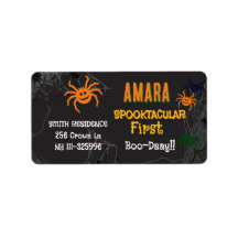 Halloween-Spinnen Geburtstag Halloween