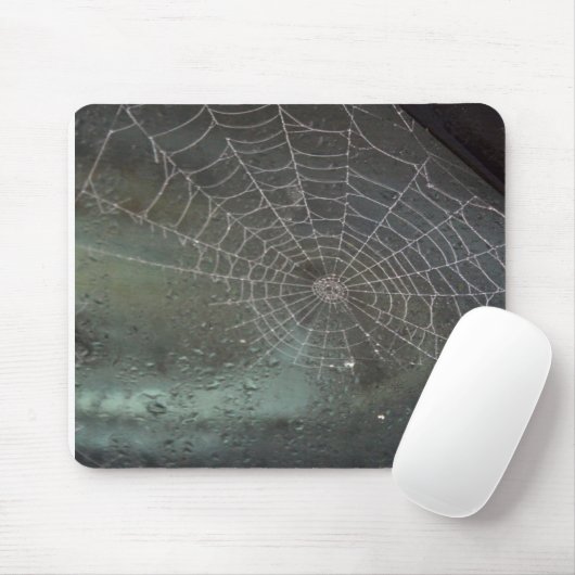 Halloween-Spinnen-Netz Mousepad (Mit Mouse)