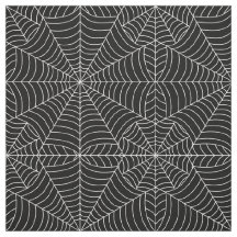 Halloween-Spinnen-Netze auf Schwarzem