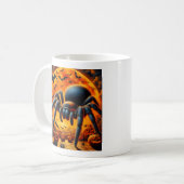 Halloween-Spinnen-Tasse Kaffeetasse (Vorderseite Links)