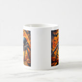 Halloween-Spinnen-Tasse Kaffeetasse (Mittel)