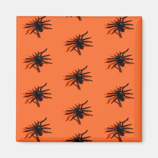 Halloween-Spinnenmuster Magnet (Vorne)