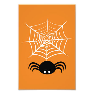 Halloween Spinnennetz  Fotodruck