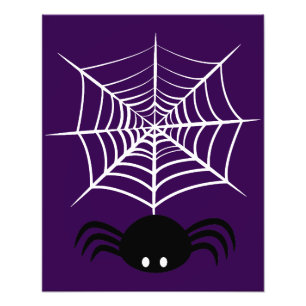 Halloween Spinnennetz  Fotodruck