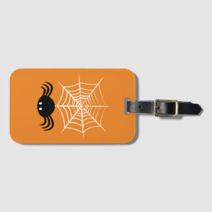 Halloween Spinnennetz Gepäckanhänger