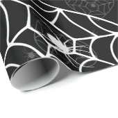 Halloween-Spinnennetz Geschenkpapier (Rolleneckpunkt)
