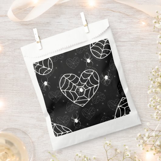 Halloween-Spinnennetz Geschenktütchen (Ausgeschnitten)
