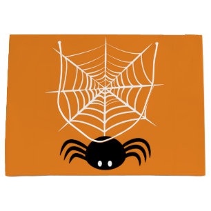 Halloween-Spinnennetz Große Geschenktüte