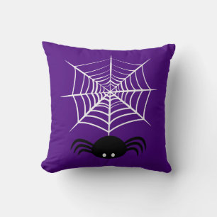 Halloween Spinnennetz Kissen