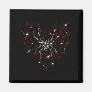 Halloween-Spinnennetz-Kostüm Süßes Herz-Spinnennet Magnet