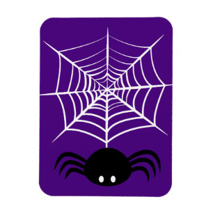 Halloween Spinnennetz Magnet