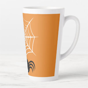 Halloween Spinnennetz Milchtasse