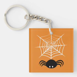 Halloween Spinnennetz  Schlüsselanhänger