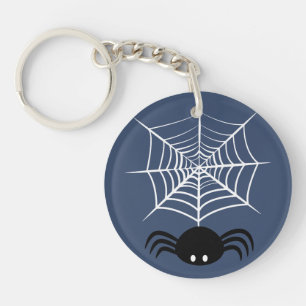 Halloween Spinnennetz  Schlüsselanhänger